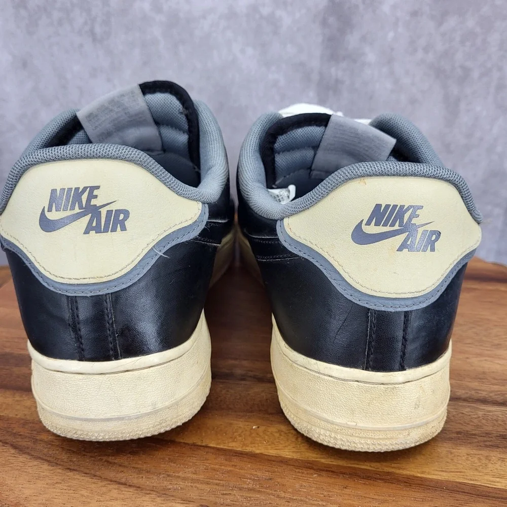 Nike Air Force 1 LV8 Sneakers Mens 13 Black Pure Platinum Lace Up Shoes Platinum
